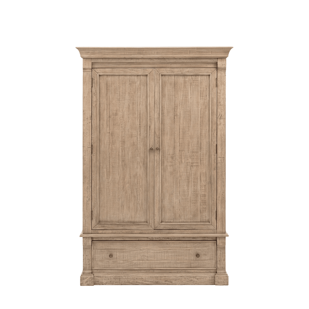Lilliana Luxury 2 Door Wardrobe with Brass Handles Furniture 