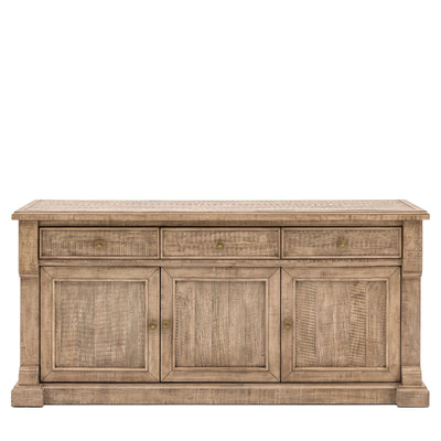 Lilliana Luxury 3 Door 3 Drawer Sideboard with Brass Handles Furniture 