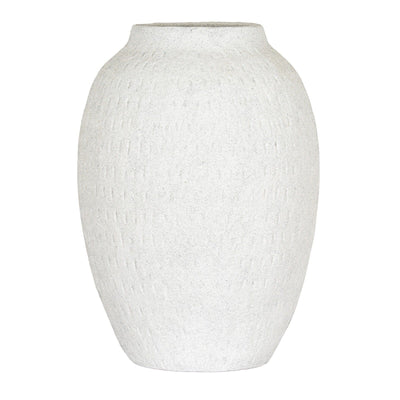 Lis Neutral Large Ceramic Tall Vase Accessories 