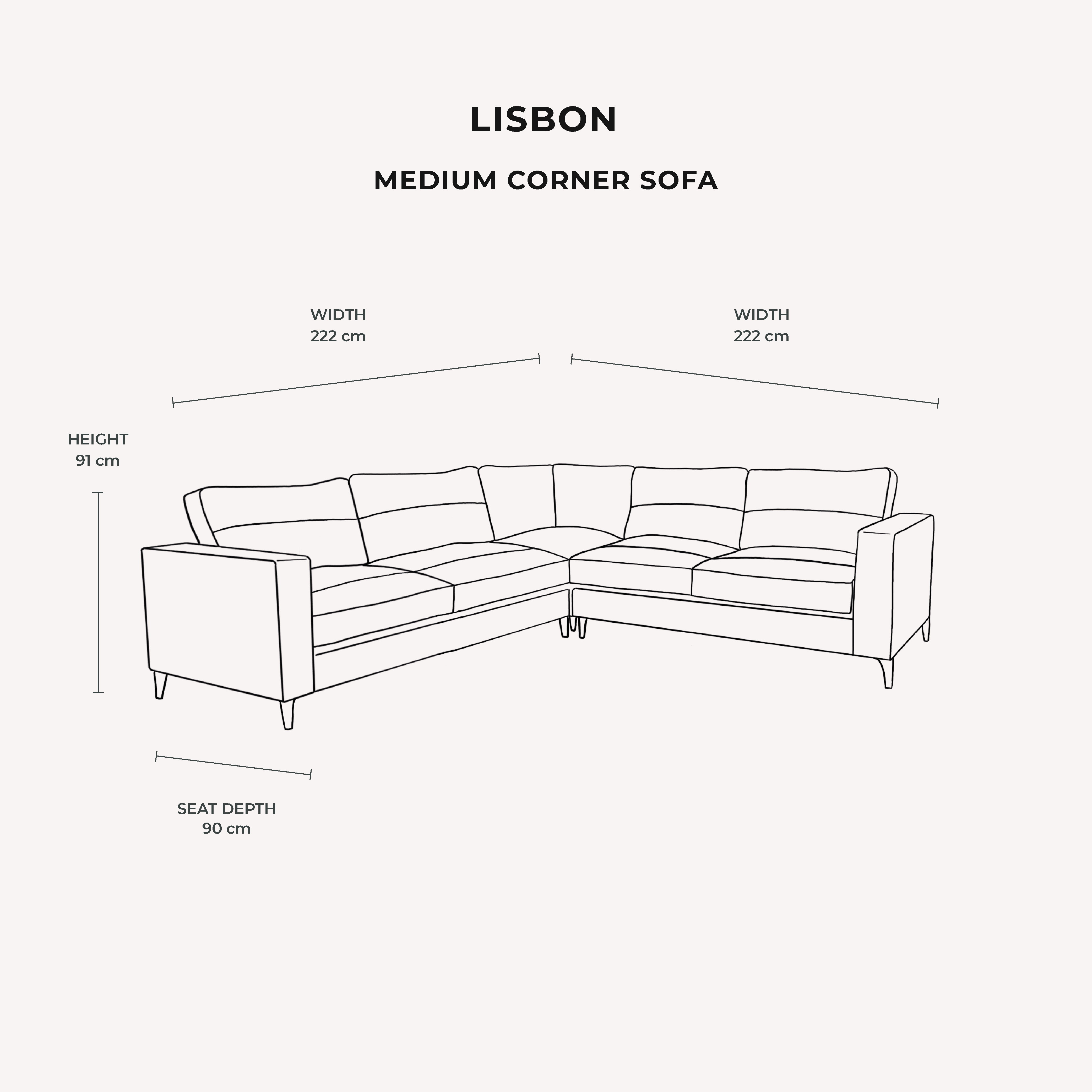 Lisbon Cream Velvet Sofa Range with Stitch Detailing Sofa 