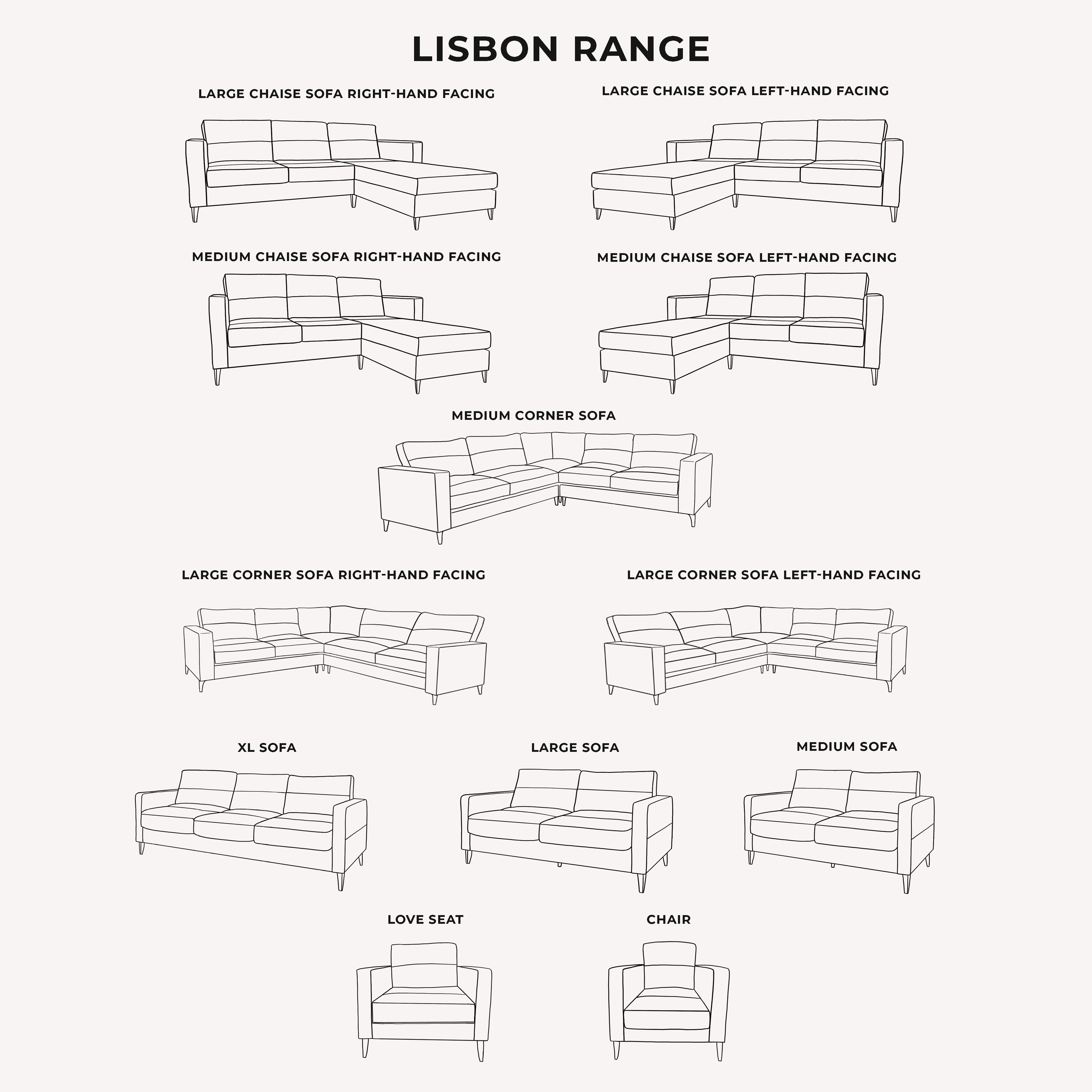 Lisbon Cream Velvet Sofa Range with Stitch Detailing Sofa 
