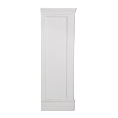 Louvre White Wooden 5 Drawer Tall Chest of Drawers Furniture 