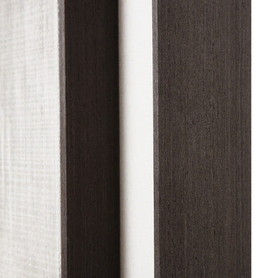Lunebay Neutral Wall Art in Dark Wooden Frame Accessories 