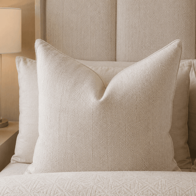 Malabar Natural Woven Cushion 50x50cm Textiles 
