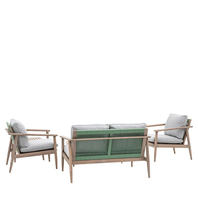 Malaga Grey Outdoor Lounge Set Outdoor 