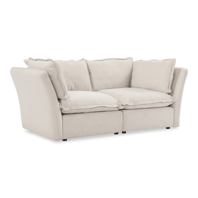 Mallow Coastal Weave Linen 2 Seater Sofa Sofa 