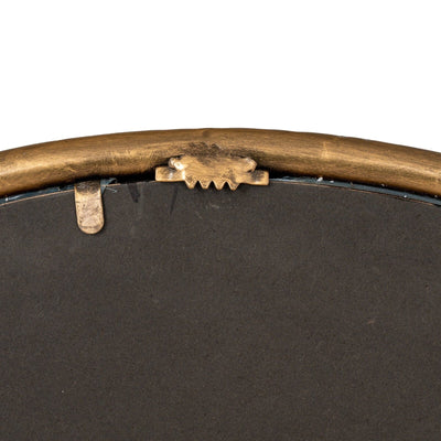 Maltere Gold Large Mirror with Dimpled Frame Accessories 