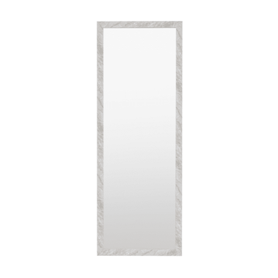 Marcie Large White Marbled Leaner Wall Mirror Accessories 