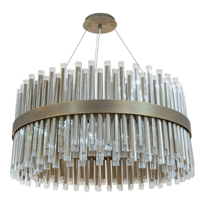 Maribelle Large Premium Gold Round Chandelier Lighting 