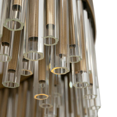 Maribelle Large Premium Gold Round Chandelier Lighting 