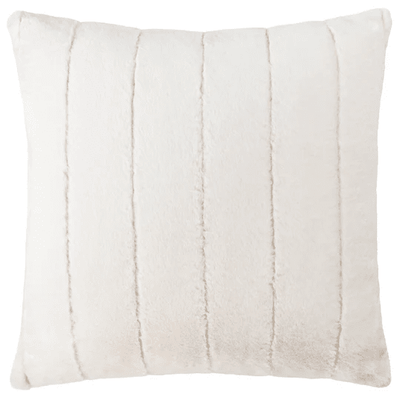 Marlowe Cream Faux Fur Cushion Cover - 45x45cm Textiles 