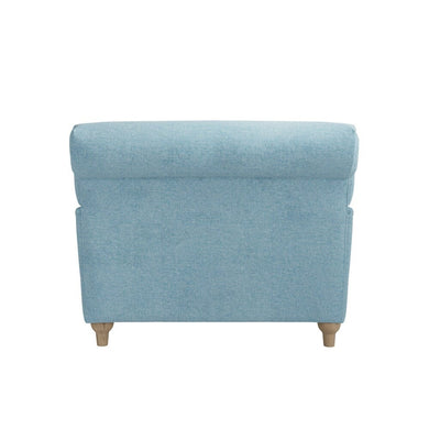 Marshmallow Light Blue Velvet Squashy Chair Furniture 