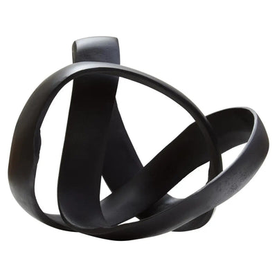 Marteli Decorative Black Knot Sculpture Accessories 