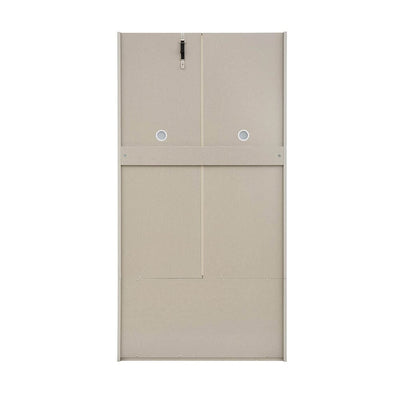 Maya Luxury Greige 2 Door 2 Drawer Wardrobe Furniture 