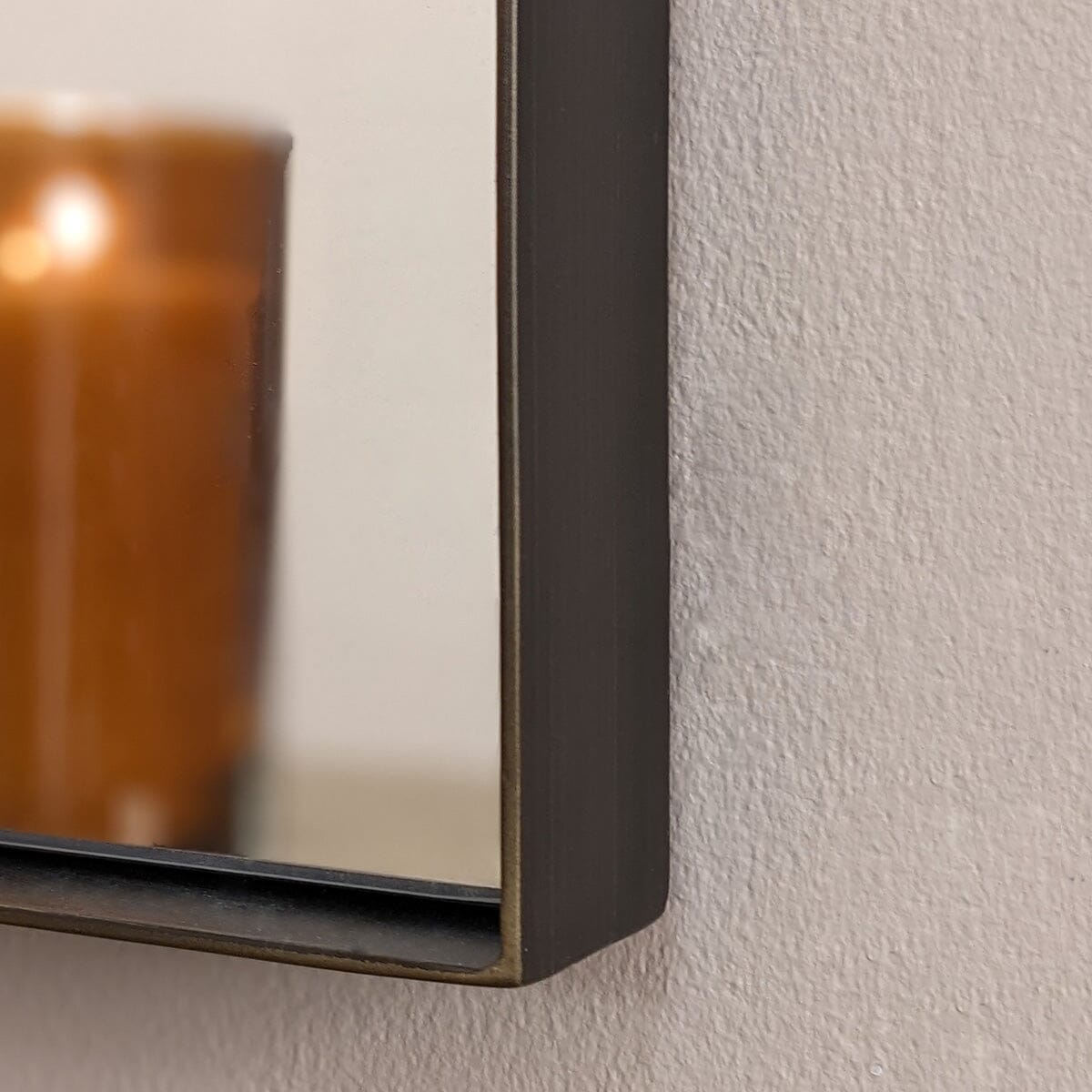 Maylee Medium Rectangular Bronze Mirror Accessories 