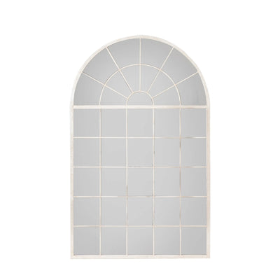Middleham White Arched Window Large Leaner Mirror Accessories 