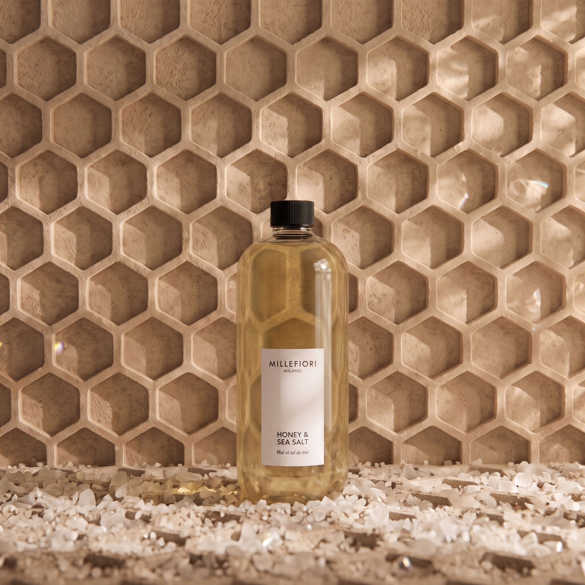 Millefiori Honey & Sea Salt Fragrance 500ml Diffuser Refill 