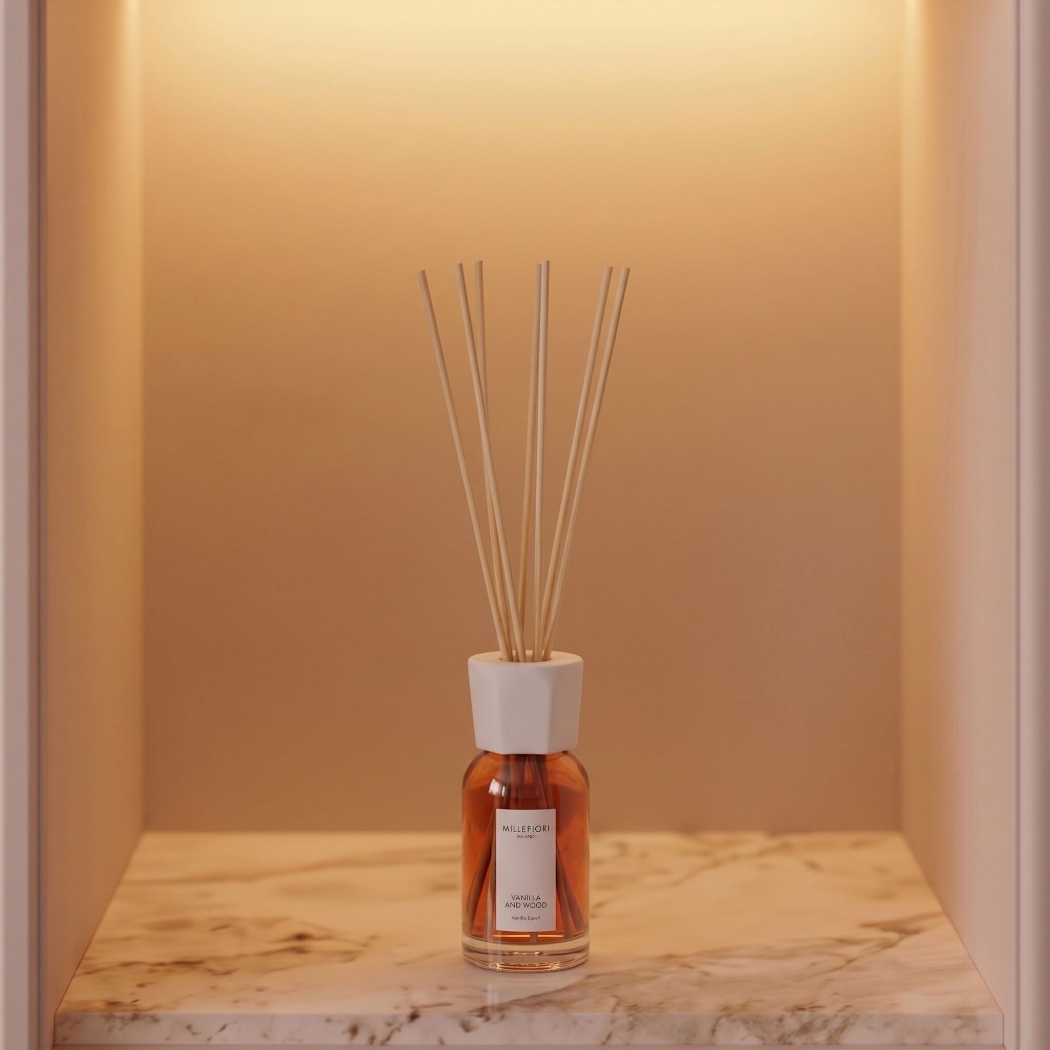 Millefiori Vanilla & Wood Fragrance 100ml Diffuser 
