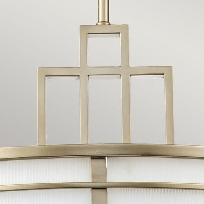 Millie Painted Brass 3 Light Pendant Ceiling Light Lighting 