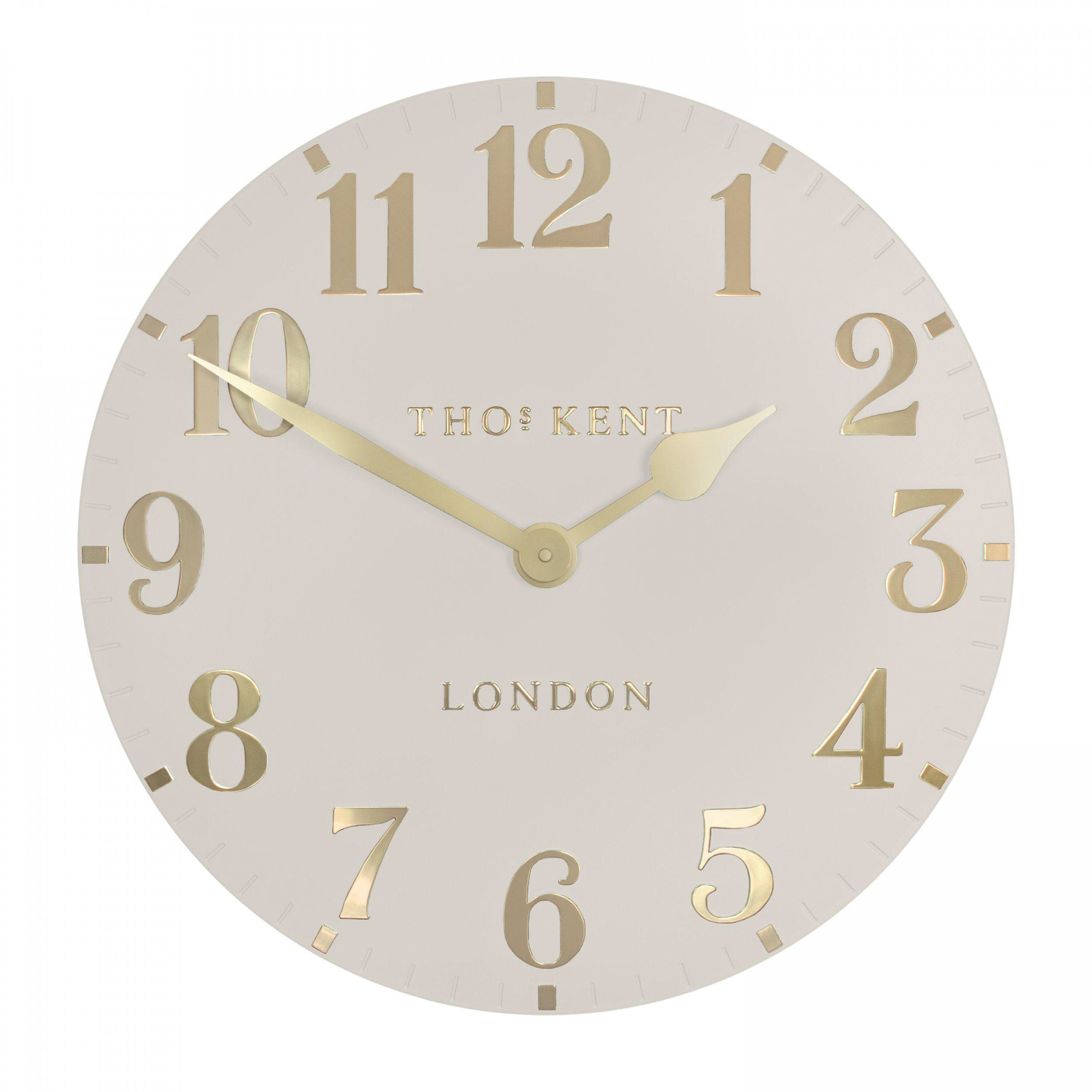 Milly Cream & Gold Decorative Wall Clock Accessories 