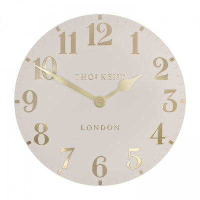 Milly Cream & Gold Decorative Wall Clock Accessories 