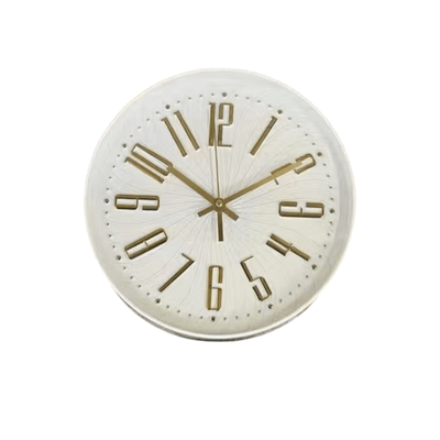 Mincio Cream & Gold Clock Accessories 