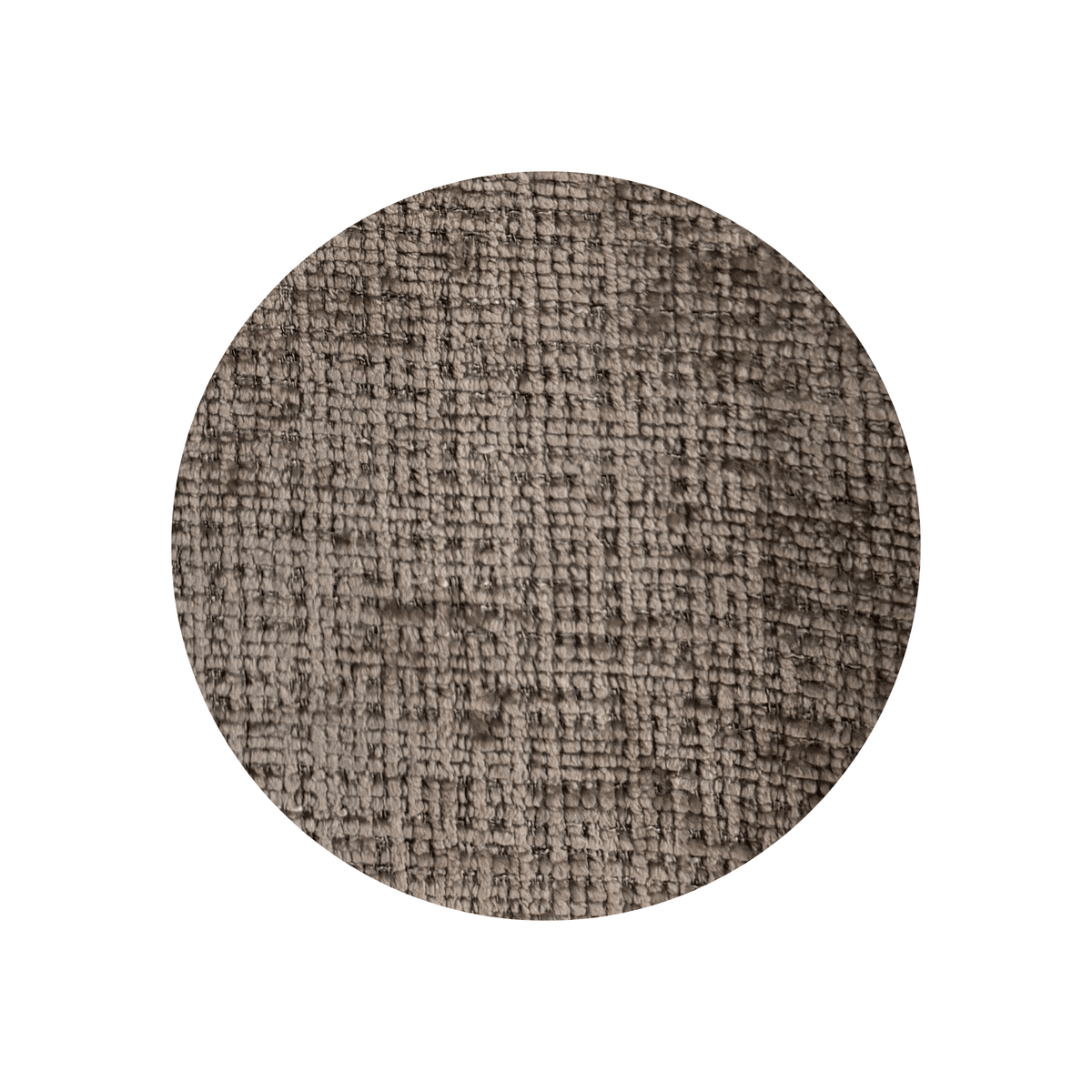 Mink Textured Chenille Fabric Sample Sample 