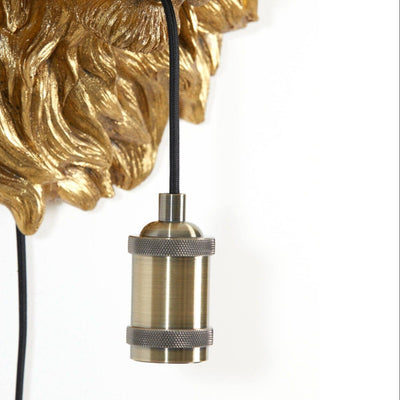 Nala Gold Lion Decorative Wall Light Lighting 