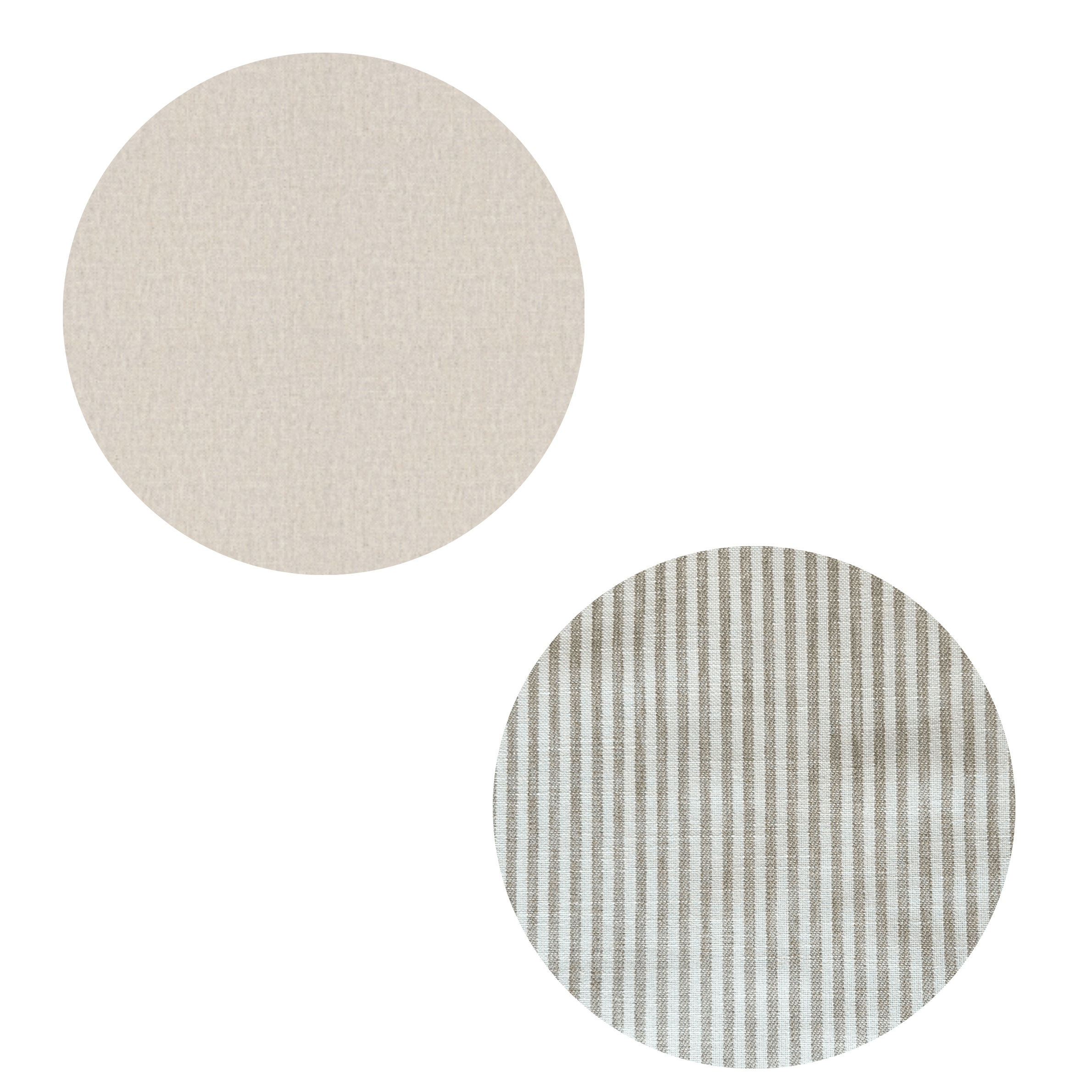 Natural Woven & Natural Stripe Fabric Samples Sample 
