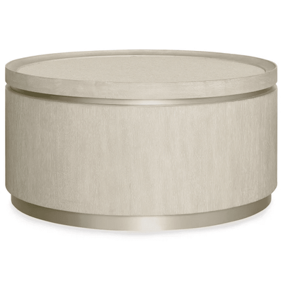 Nerida Whitewash Round Coffee Table Furniture 