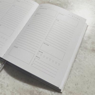 Neutral Self Care Planner / Notebook Accessories 