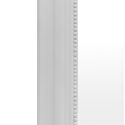 Newark White Arched Overmantle Mirror Accessories 