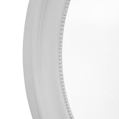 Newark White Round Wall Mirror Accessories 