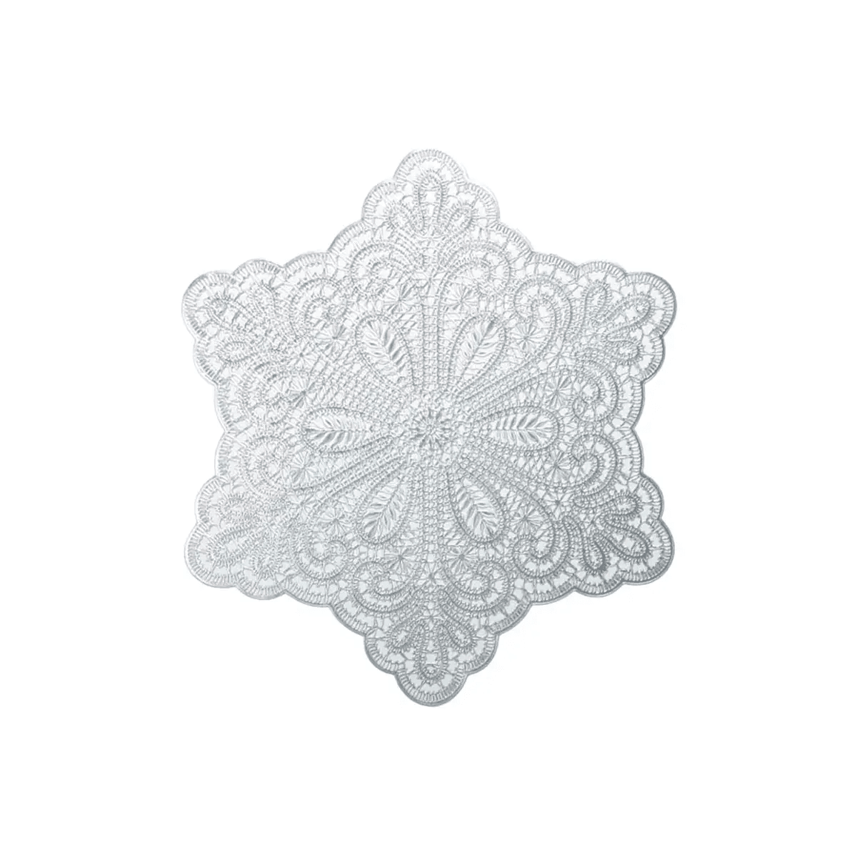 Noella Silver Snowflake Placemat Accessories 