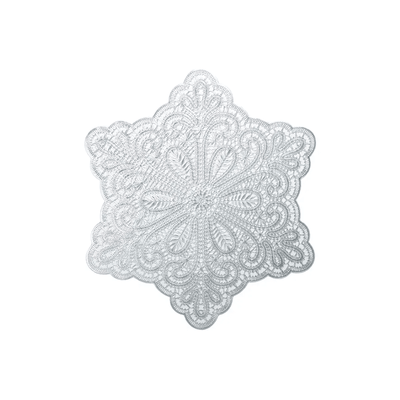 Noella Silver Snowflake Placemat Accessories 