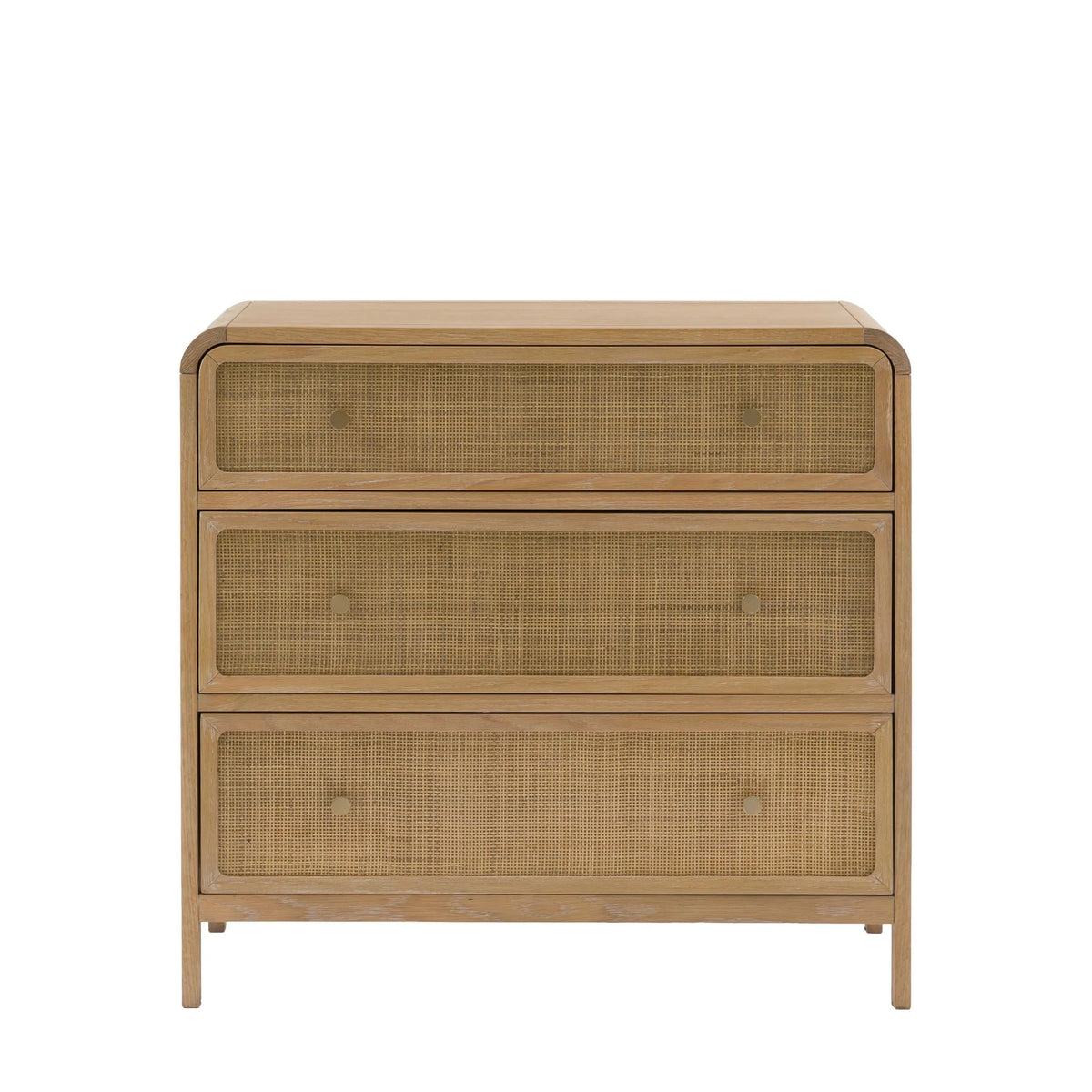 Nook Natural Rattan 3 Drawer Chest Furniture 