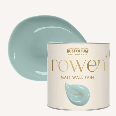 Ocean Bliss Blue Walls & Ceilings Washable Flat Matt Paint - 2.5L Home Improvement 