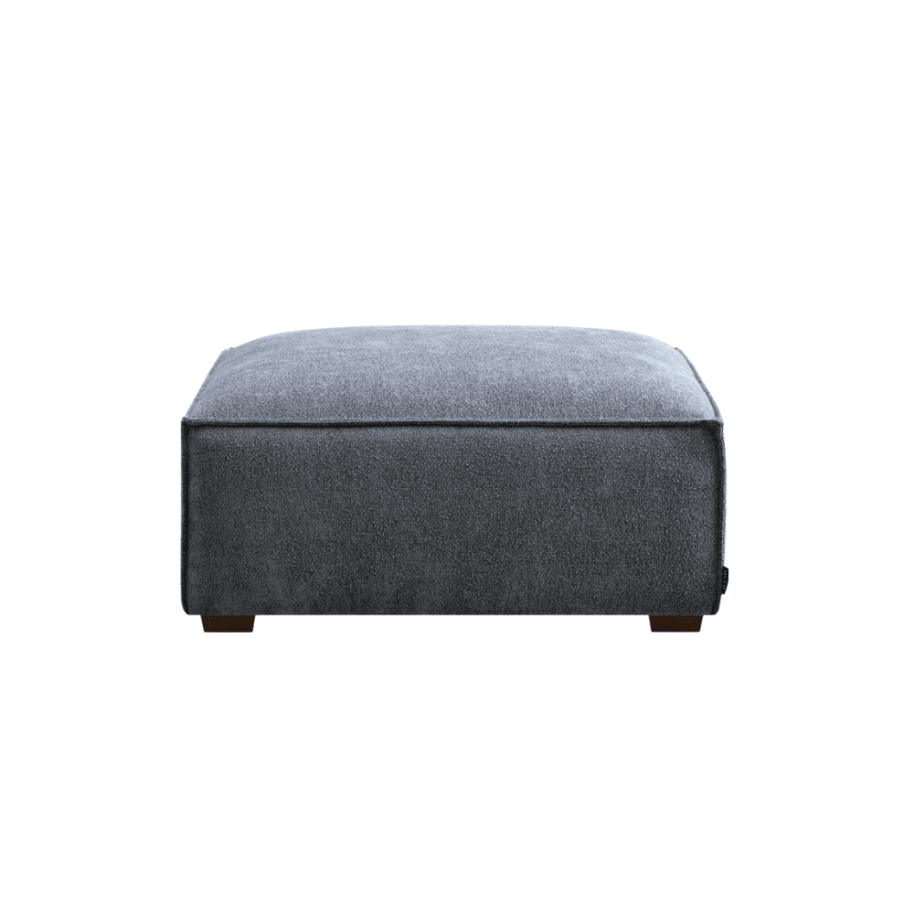Ottilie Charcoal Boucle Footstool Sofa 