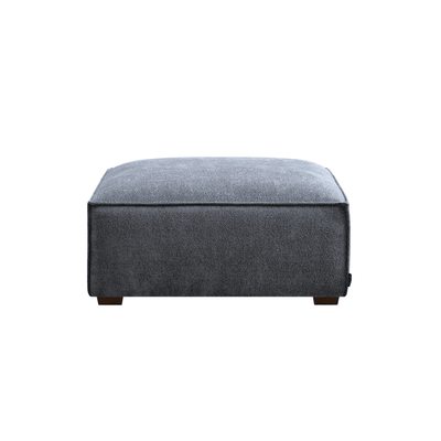 Ottilie Charcoal Boucle Footstool Sofa 