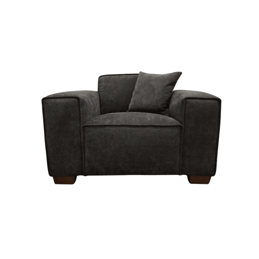Ottilie Midnight Boucle Armchair Sofa 