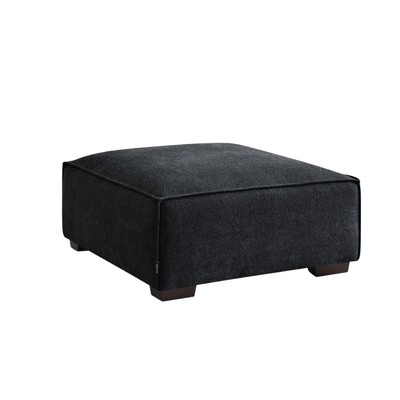 Ottilie Midnight Boucle Footstool Sofa 