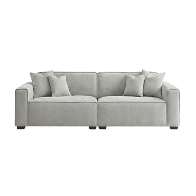 Ottilie Pebble Boucle 3 Seater Sofa Sofa 