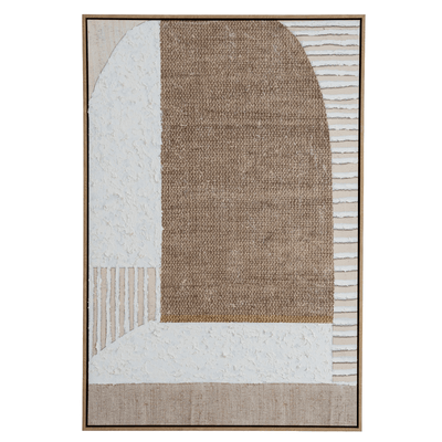 Paloma Neutral Layered Canvas Wall Art Accessories 