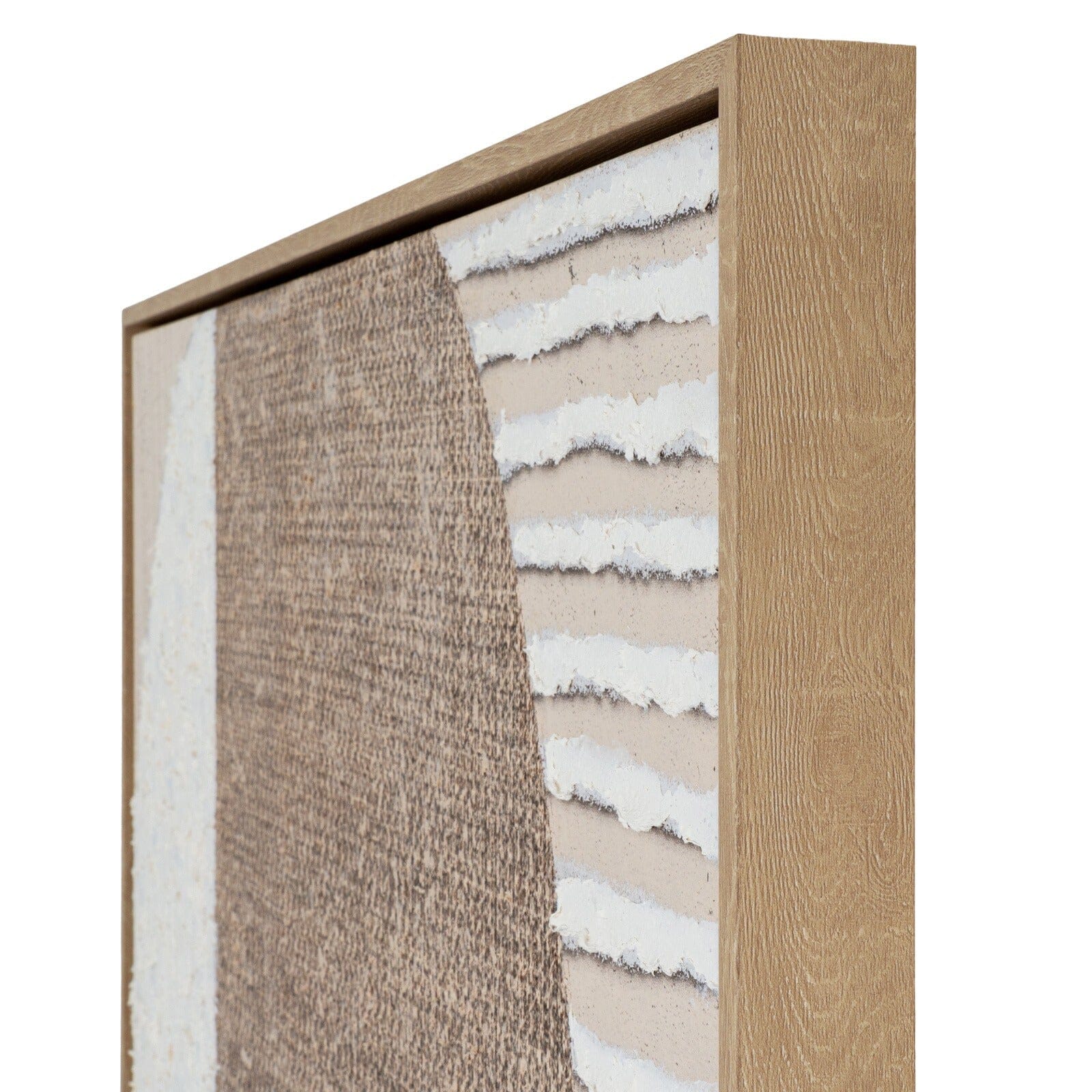 Paloma Neutral Layered Canvas Wall Art Accessories 