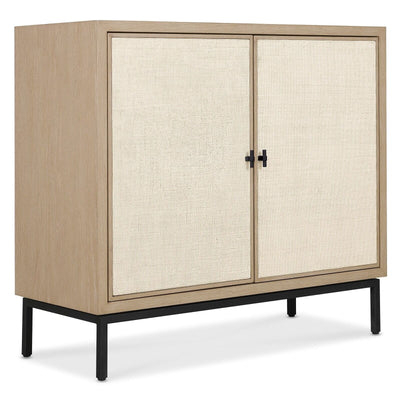 Paradigm Light Oak & Linen 2 Door Sideboard Furniture 