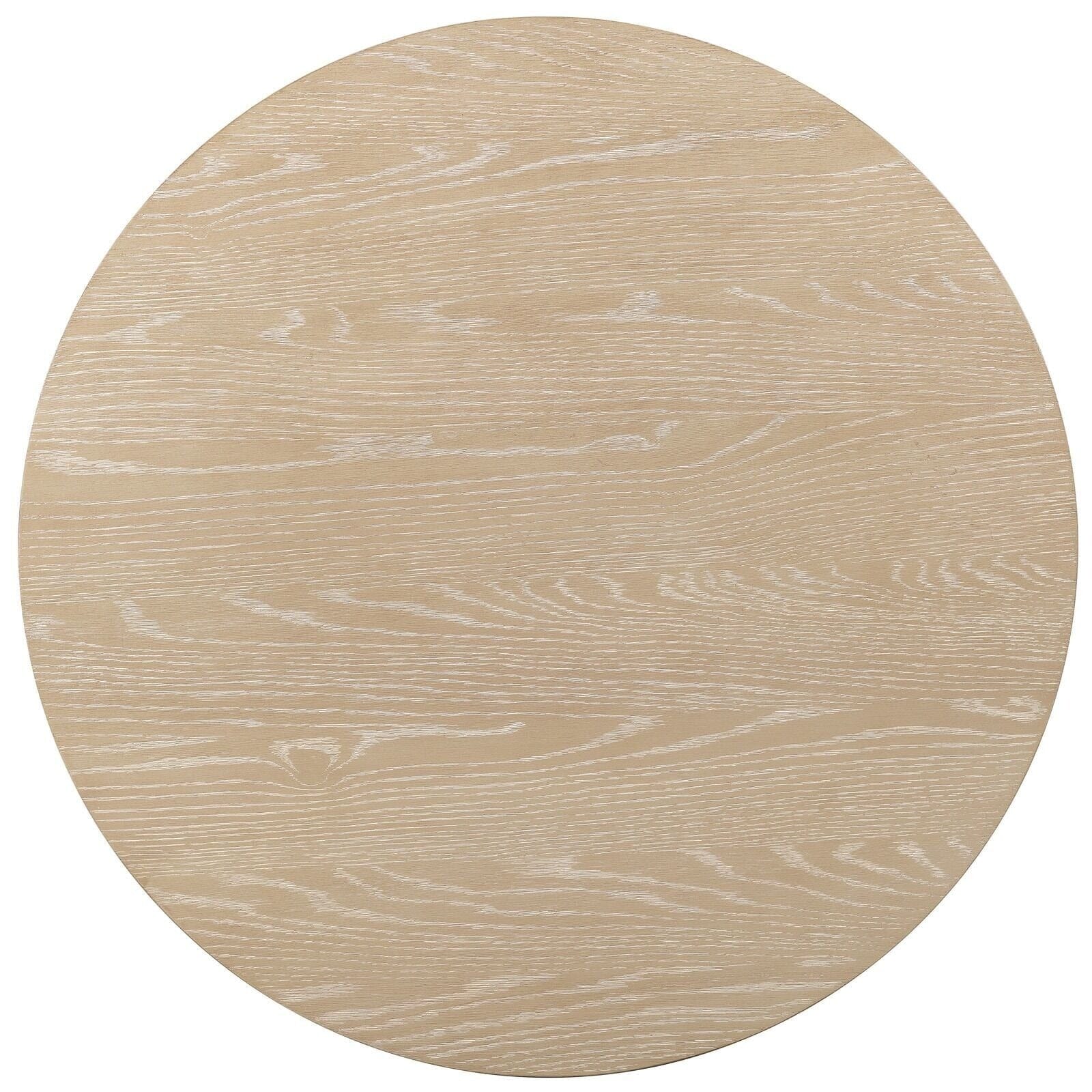 Paradigm Light Oak Round Coffee Table Furniture 