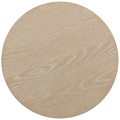 Paradigm Light Oak Round Side Table Furniture 