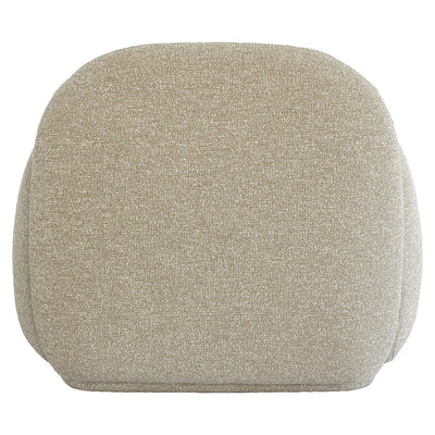 Pax Beige Woven Curved Accent Chair Furniture 