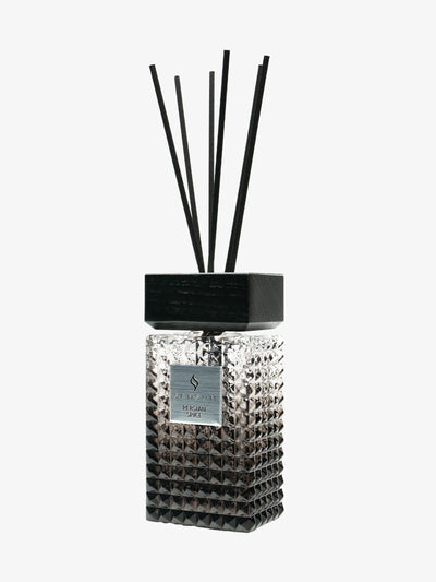 Persian Spice Petite Black & Silver Luxury Reed Diffuser - 150ml Fragrance 