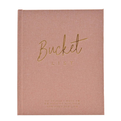 Pink Bucket List Journal Accessories 